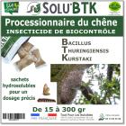 Insecticide BTK de biocontrôle contre les chenilles de la processionnaire du chêne, SOLU
