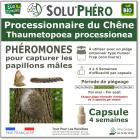 Phéromone pour attirer et capturer le papillon mâle de la processionnaire chêne